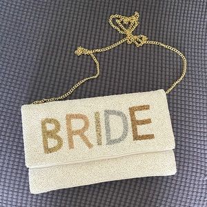 Beaded bride purse!